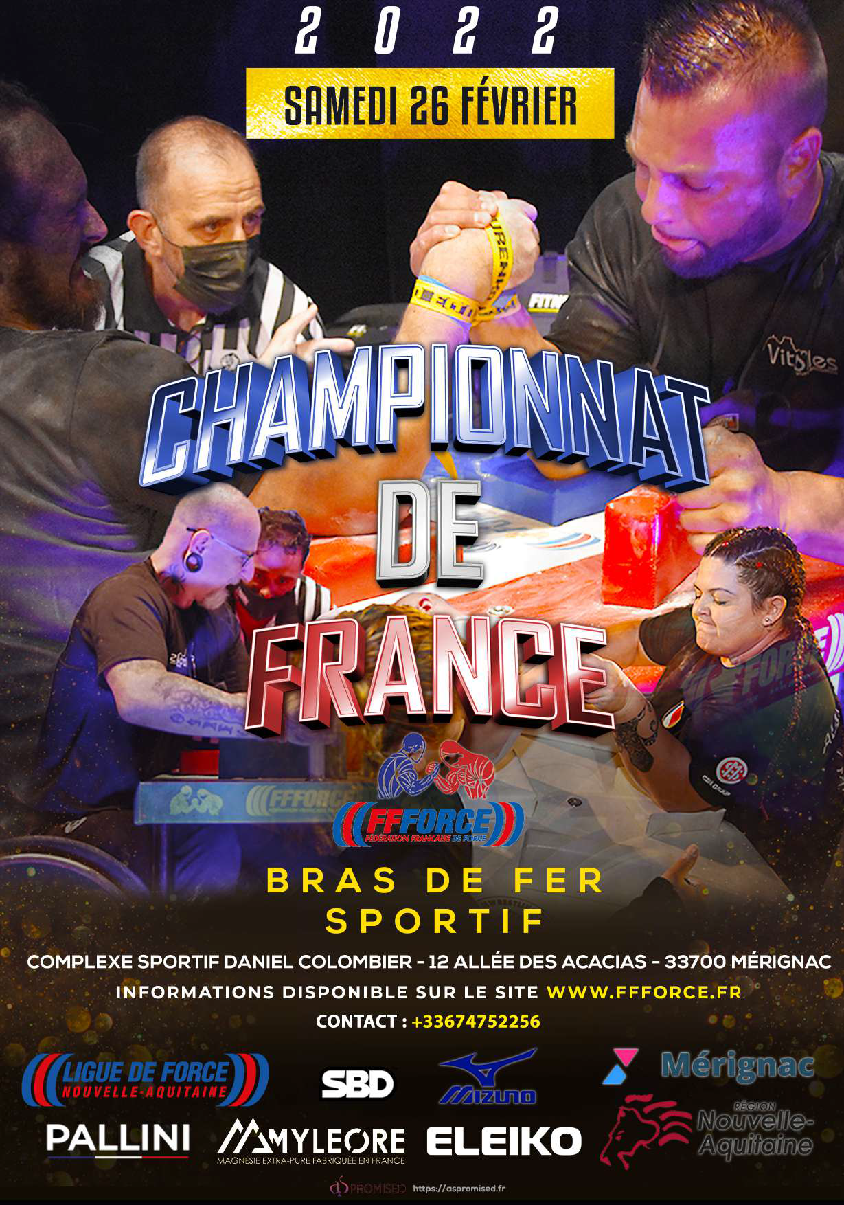 Championnat de France de Bras de Fer Sportif 2022