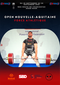 Affiche Open Nouvelle Aquitaine - format A4